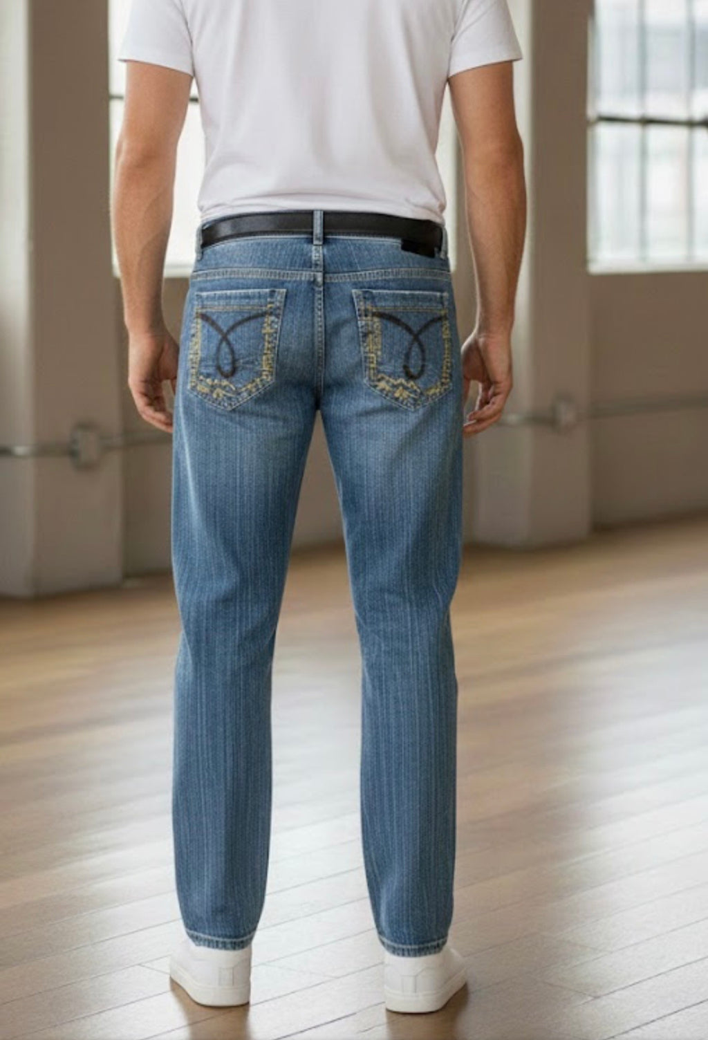 CK-Calvin Klein Straight Jeans For Men’s